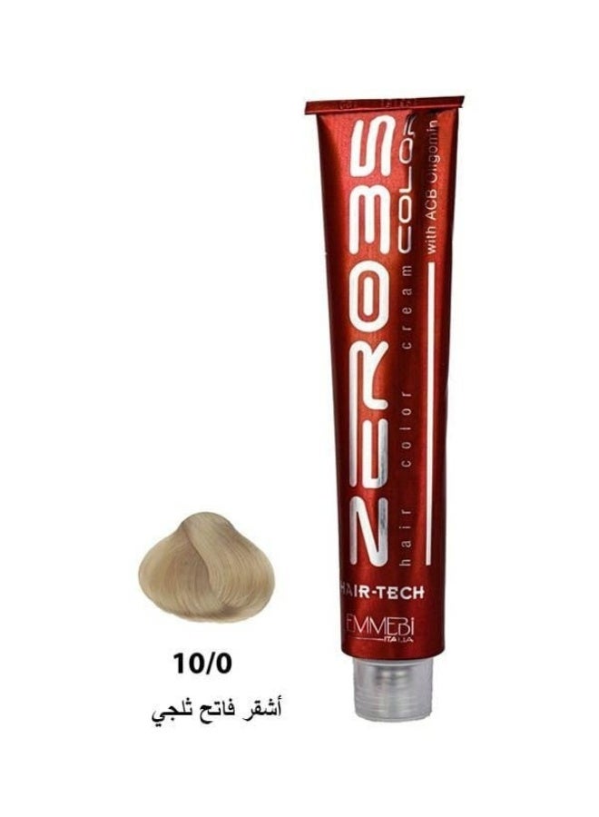 Italian Hair Color Dye Cream Intense Natural Colors 10/0